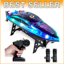 Load image into Gallery viewer, Mini RC Speed Boat with Underwater Driving &amp; Low Battery Alert - Ultimate Racing