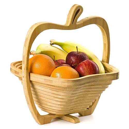 Exquisite Dried Fruit Gift Basket in Wooden Bowl – Perfect Gourmet Snack Tray