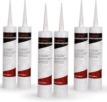 Load image into Gallery viewer, Versatile High-Performance RTV Black Gasket Maker, 6×13 Oz. Tubes - Easy Apply