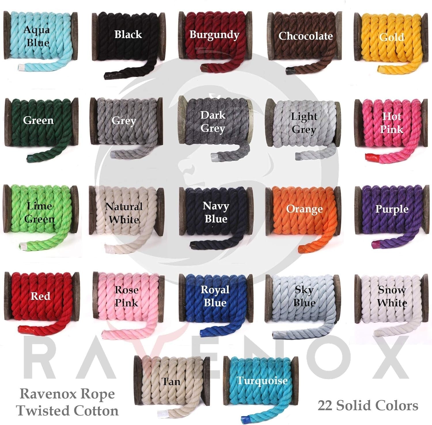 Eco-Friendly Multi-Strand Cotton Rope | Perfect for Macramé, Décor, and Outdoor