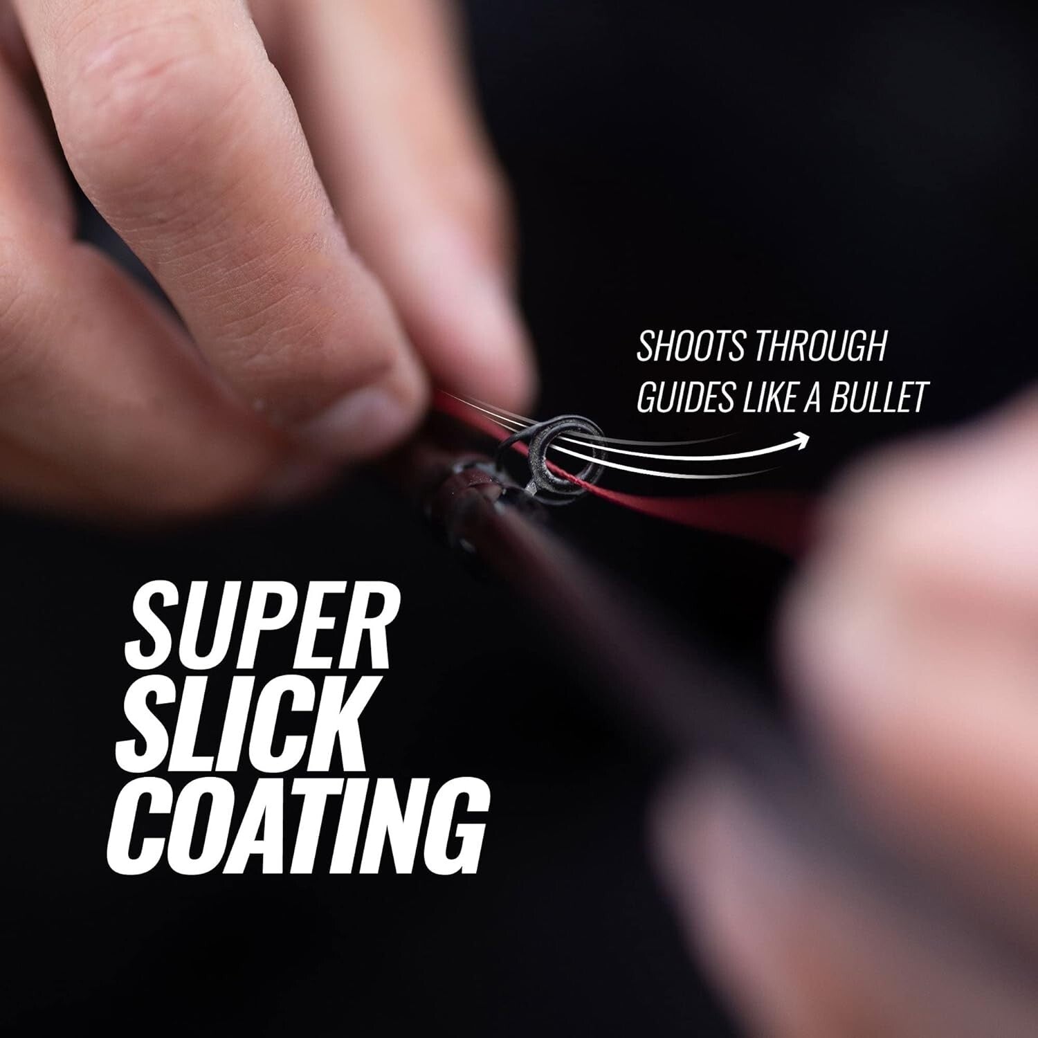 Ultimate 80lb Braided Fishing Line - Abrasion Resistant & Low Memory - Blue Camo