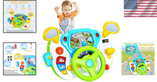 Load image into Gallery viewer, First Driving Steering Wheel Toy for Toddlers - Interactive Learning Fun