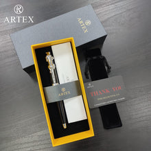 Load image into Gallery viewer, Black Fountain Pen with Gift Box - Luxury Writing Experience for Everyone
