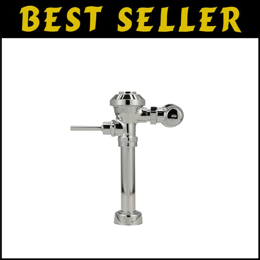 Aquaflush Z6000 Manual Flush Valve - Polished Chrome with 1.6 GPF Efficiency