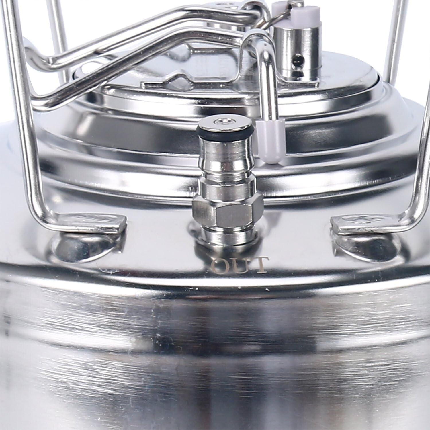 Lightweight 1.6 Gallon Mini Keg System with Real-Time Carbonation Control