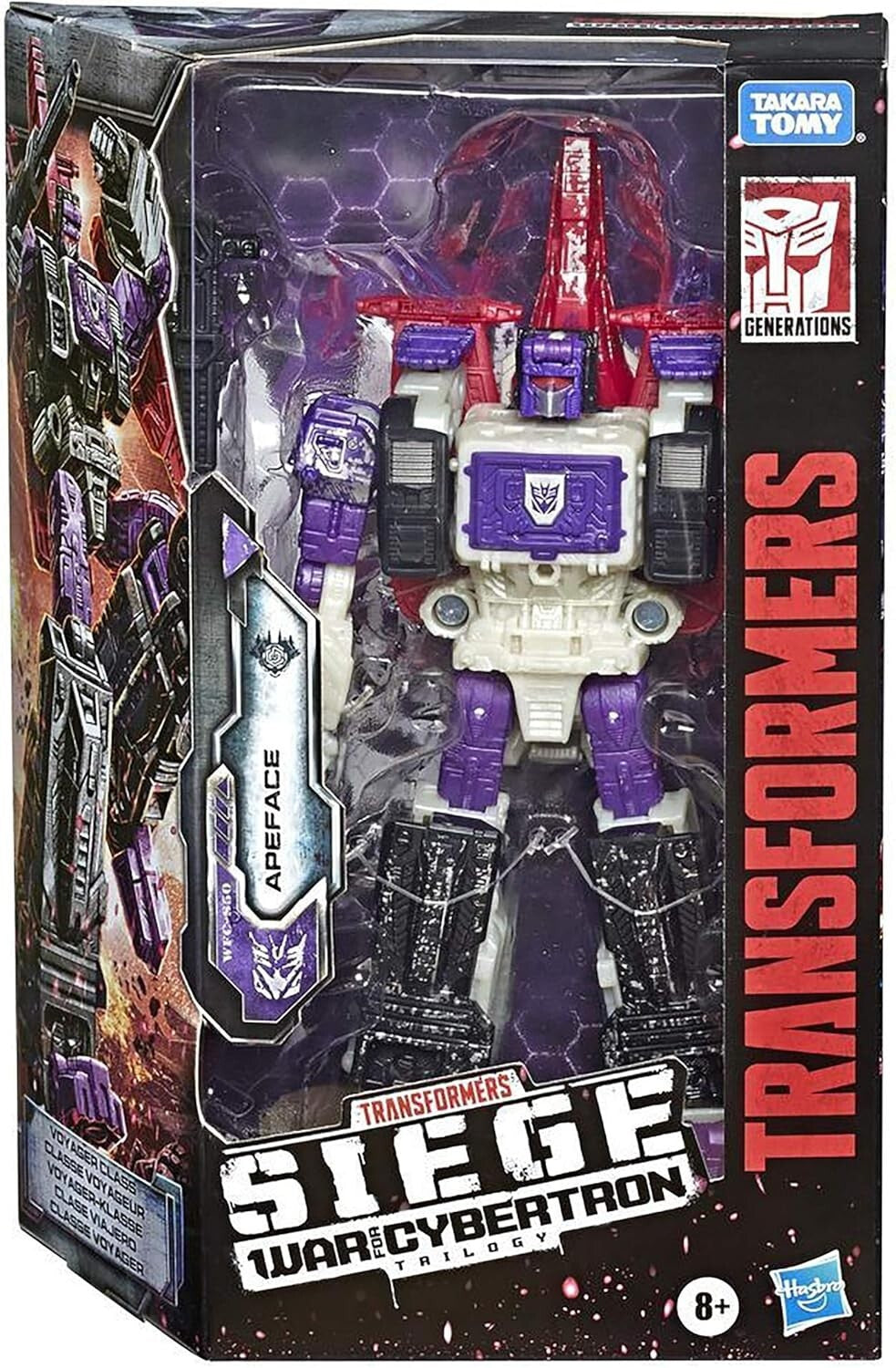 Voyager Class Transformers WFC-S50 Apeface - 7-Inch Triple Changer with Weapons