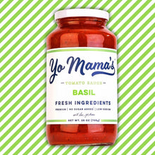 Load image into Gallery viewer, Gourmet Vegan Tomato Basil Pasta Sauce - 12 Count - Low Sodium &amp; Low Glycemic