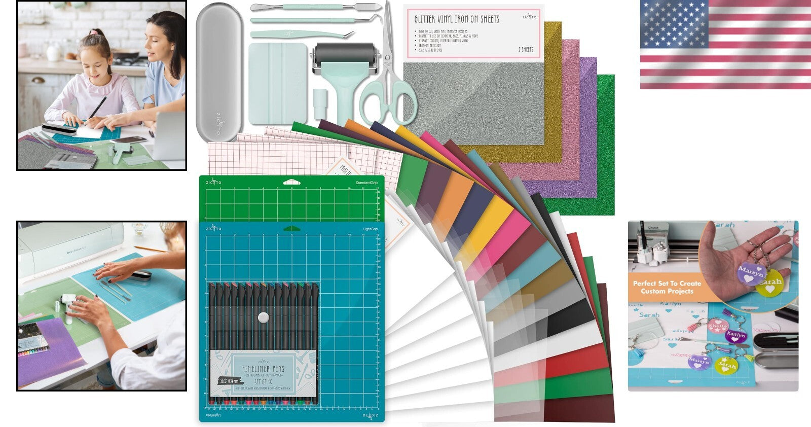 Versatile Cricut Maker Accessory Bundle for Effortless Crafting Creativity