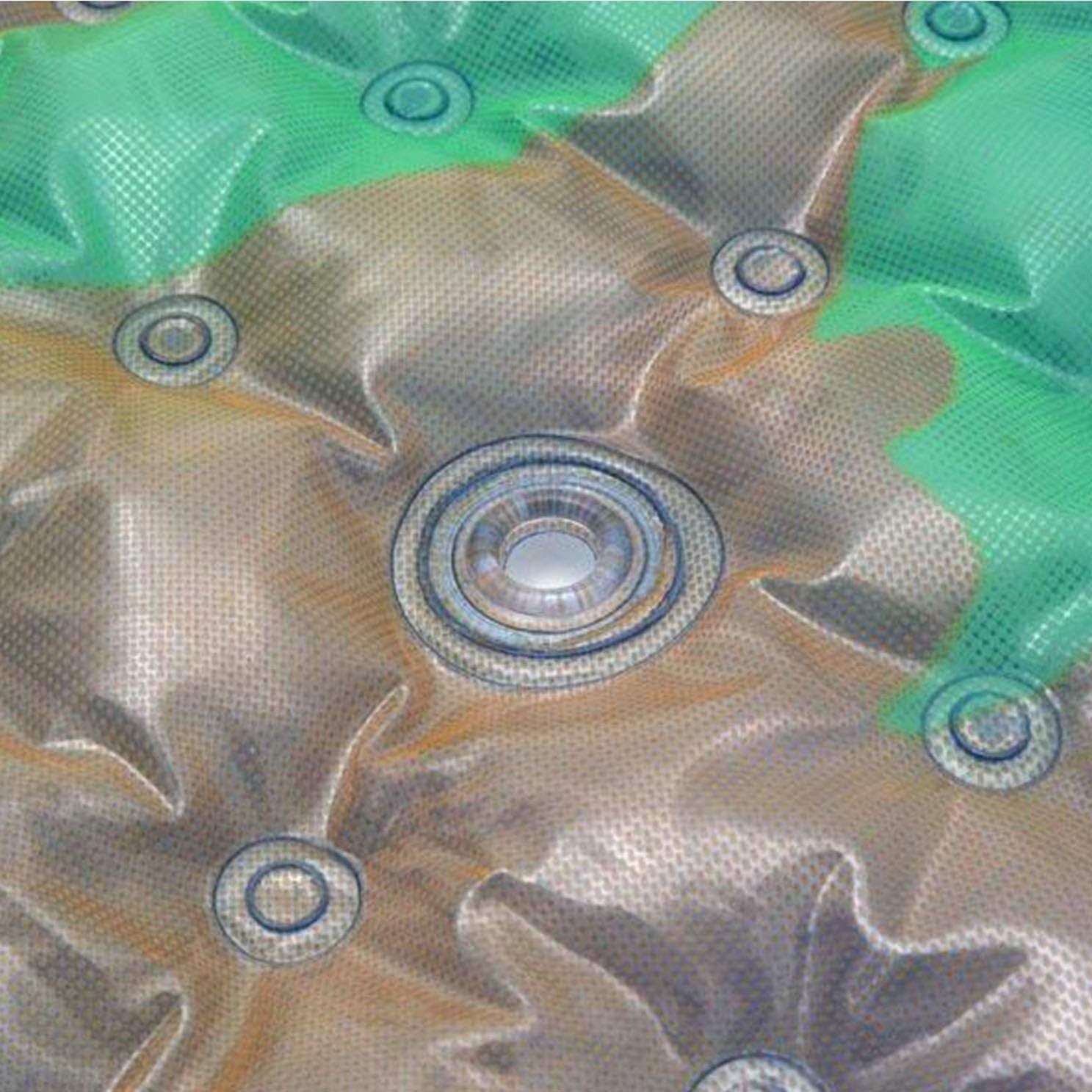 Durable Blue Vinyl Above Ground Pool Solar Covers: 3-Pack for Full Coverage