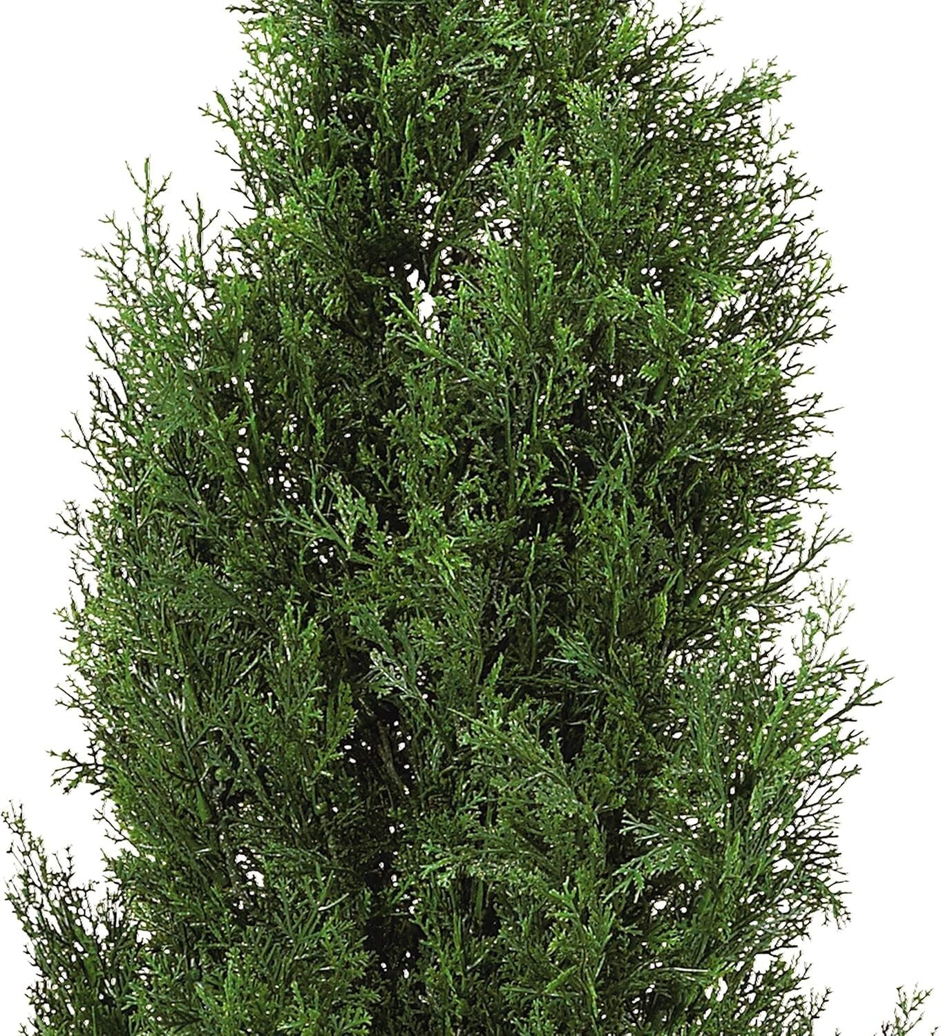 4FT Realistic Faux Cedar Tree - Elegant Greenery for Indoor & Outdoor Use