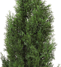 Load image into Gallery viewer, 4FT Realistic Faux Cedar Tree - Elegant Greenery for Indoor &amp; Outdoor Use