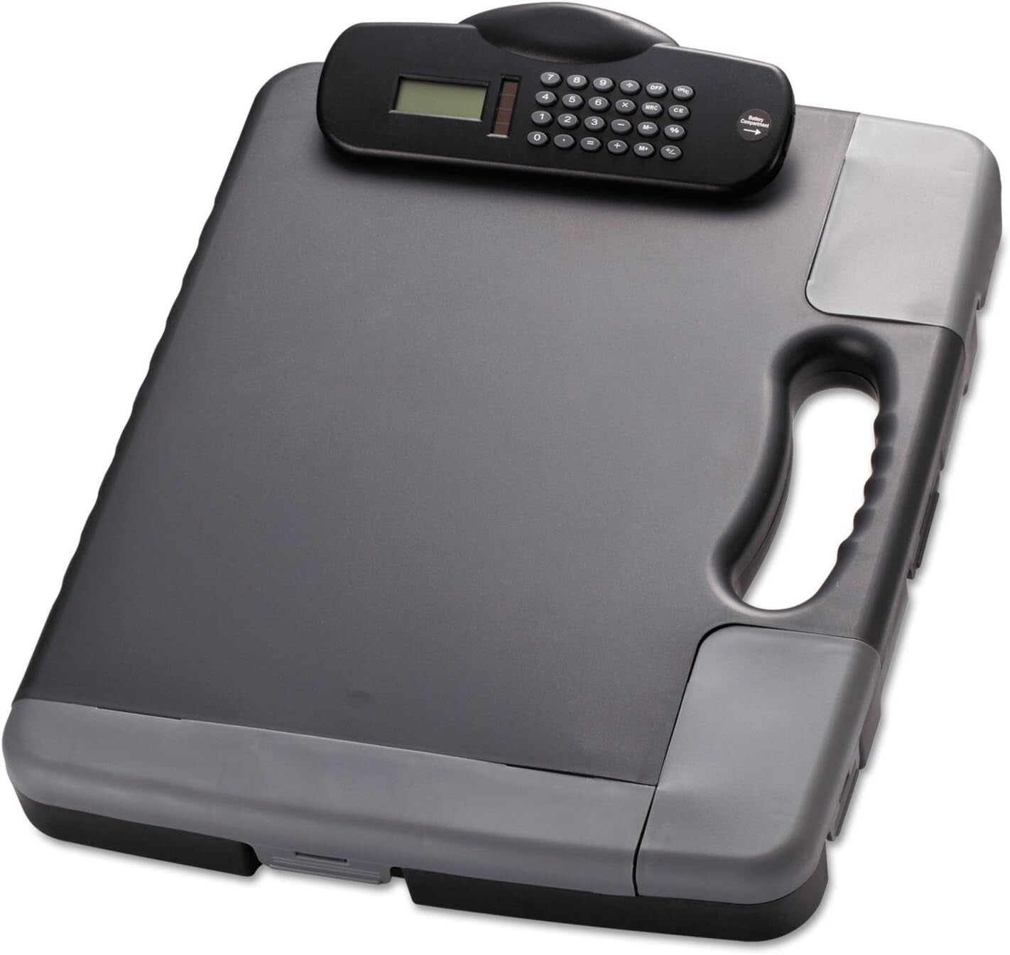 All-in-One Portable Clipboard with Calculator - Large Capacity Office Storage