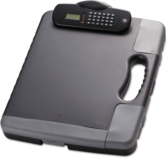 All-in-One Portable Clipboard with Calculator - Large Capacity Office Storage