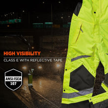 Load image into Gallery viewer, Thermal Insulated Bib Overalls - High Visibility &amp; Weather-Resistant Protection