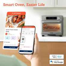 Load image into Gallery viewer, Smart 12-in-1 Air Fryer Toaster Oven Combo - 26QT Stainless Steel Masterpiece