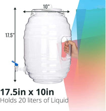 Load image into Gallery viewer, Versatile 5 Gallon Drink Container for Cold Refreshments - Perfect for Events