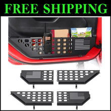 Load image into Gallery viewer, Optimized Door Organizer Storage for Jeep Wrangler JL &amp; Gladiator JT (Flat Flag)