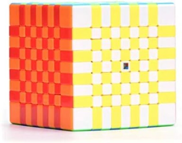 Professional 9x9 Twisty Magic Cube - Environmental ABS & Adjustable Feel