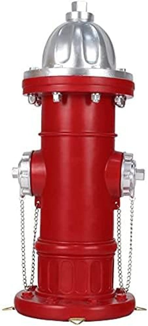 Colorful 17.5" Resin Fire Hydrant Dog Pee Post - Perfect for Potty Training!