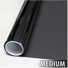 Load image into Gallery viewer, Black Window Film - Sun Control &amp; UV Protection - 36in x 50ft for Energy Savings