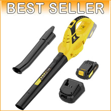 Load image into Gallery viewer, 21V Cordless Handheld Leaf Blower - Lightweight, Fast Charger &amp; Turbo Technology