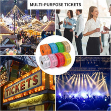 Load image into Gallery viewer, Complete Raffle Ticket Set - 8000 Consecutively Numbered Tickets for Any Event