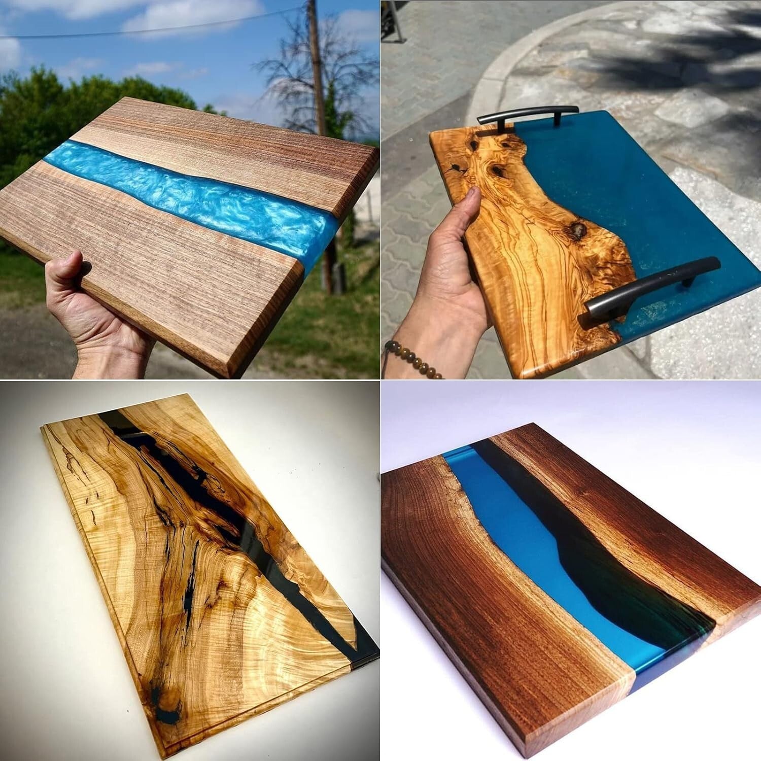 Multi-Size 31.5x19.5x3in Adjustable Epoxy Mold – Ideal for Creative Projects