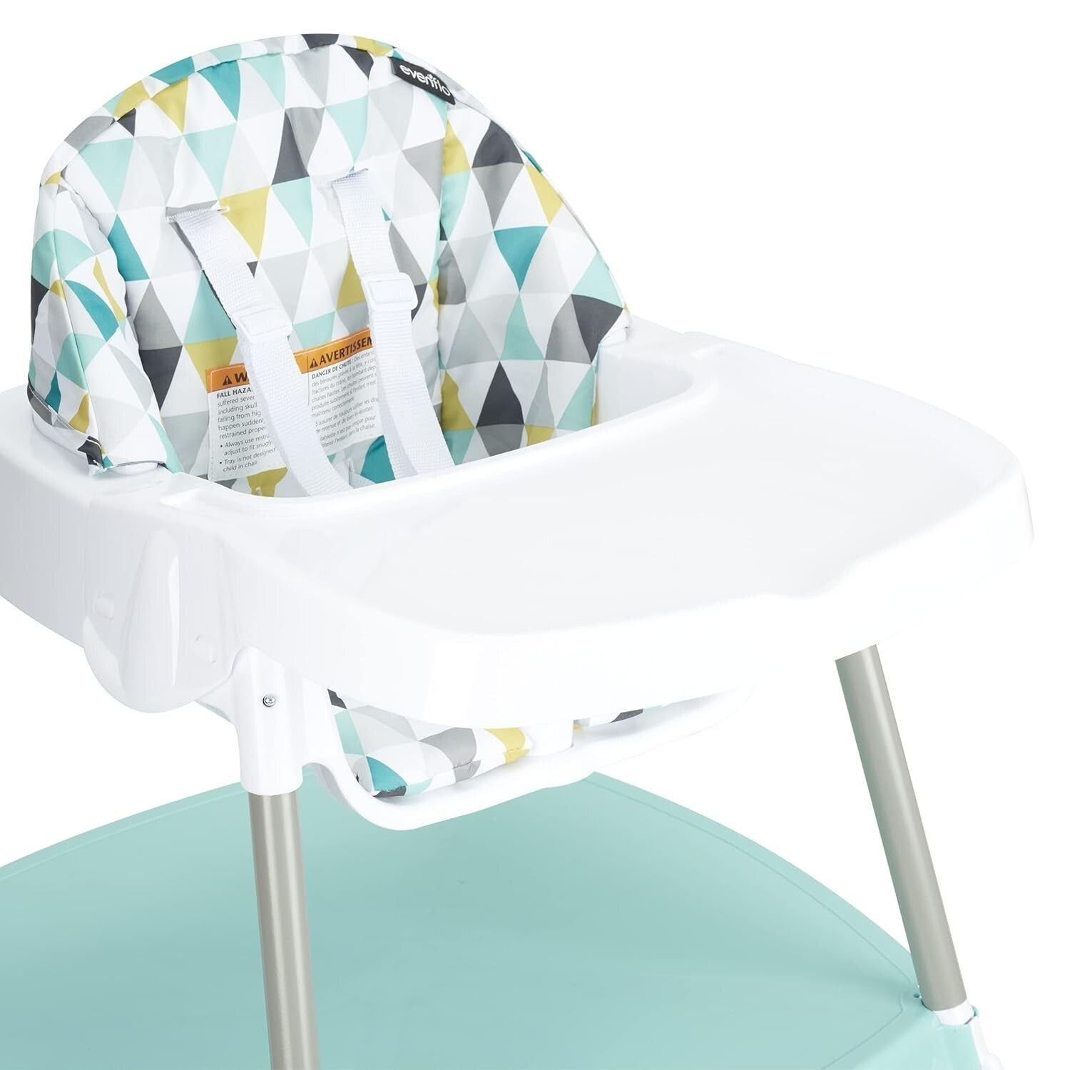 Multi-Use 4-in-1 Eat & Grow High Chair - Safe, Portable & Machine Washable