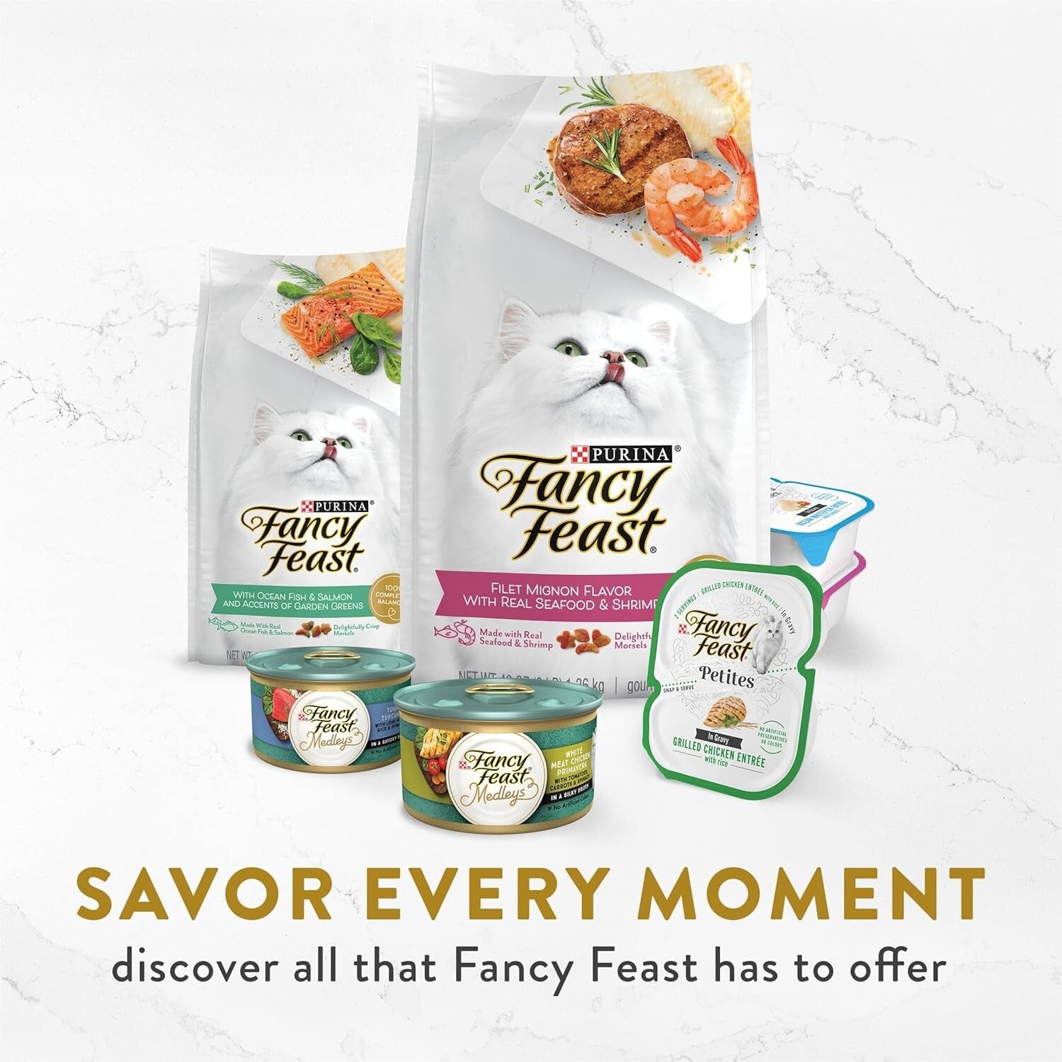 Handcrafted Grain-Free Wet Cat Food Appetizers - 24 Trays 1.1 oz, All Flavors