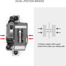 Load image into Gallery viewer, XTECH HB-100 Cable Pull Hydraulic Brakes - Lightweight Mountain Bike Calipers