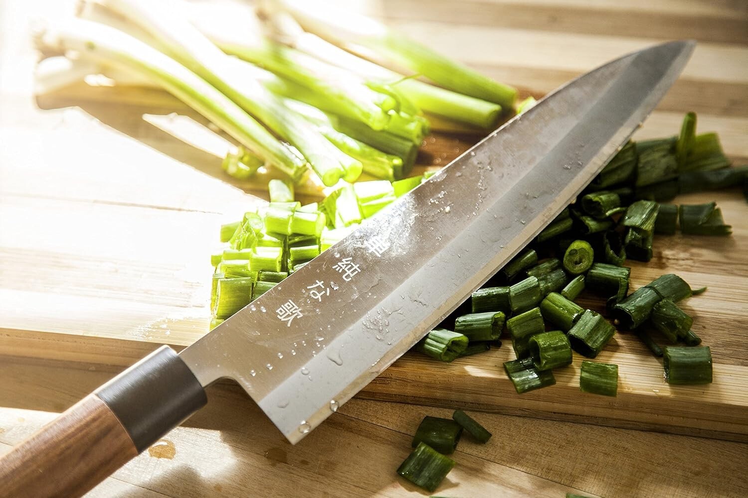 Professional 8" Gyuto Knife – High Carbon Stainless Steel with Rosewood Handle