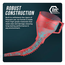 Load image into Gallery viewer, USA-Made Long Flexible Funnel - Perfect for Oil Changes and Transmission Fluid