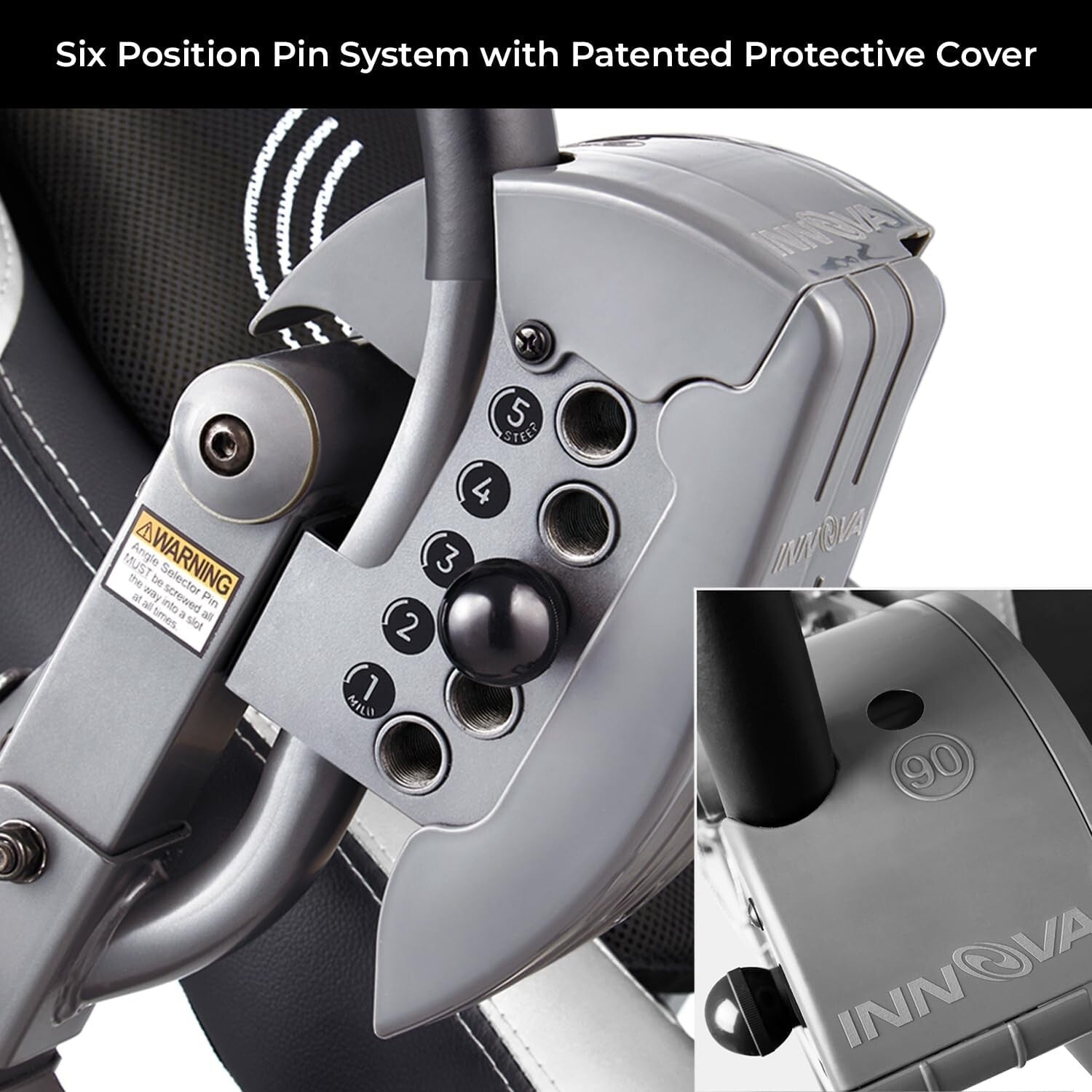 Advanced Inversion Table with Heat & Massage for Back Pain Relief - Gray/Black