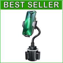 Load image into Gallery viewer, Ultimate Car Phone Holder: Military-Grade Stability &amp; 360° Adjustability, Black