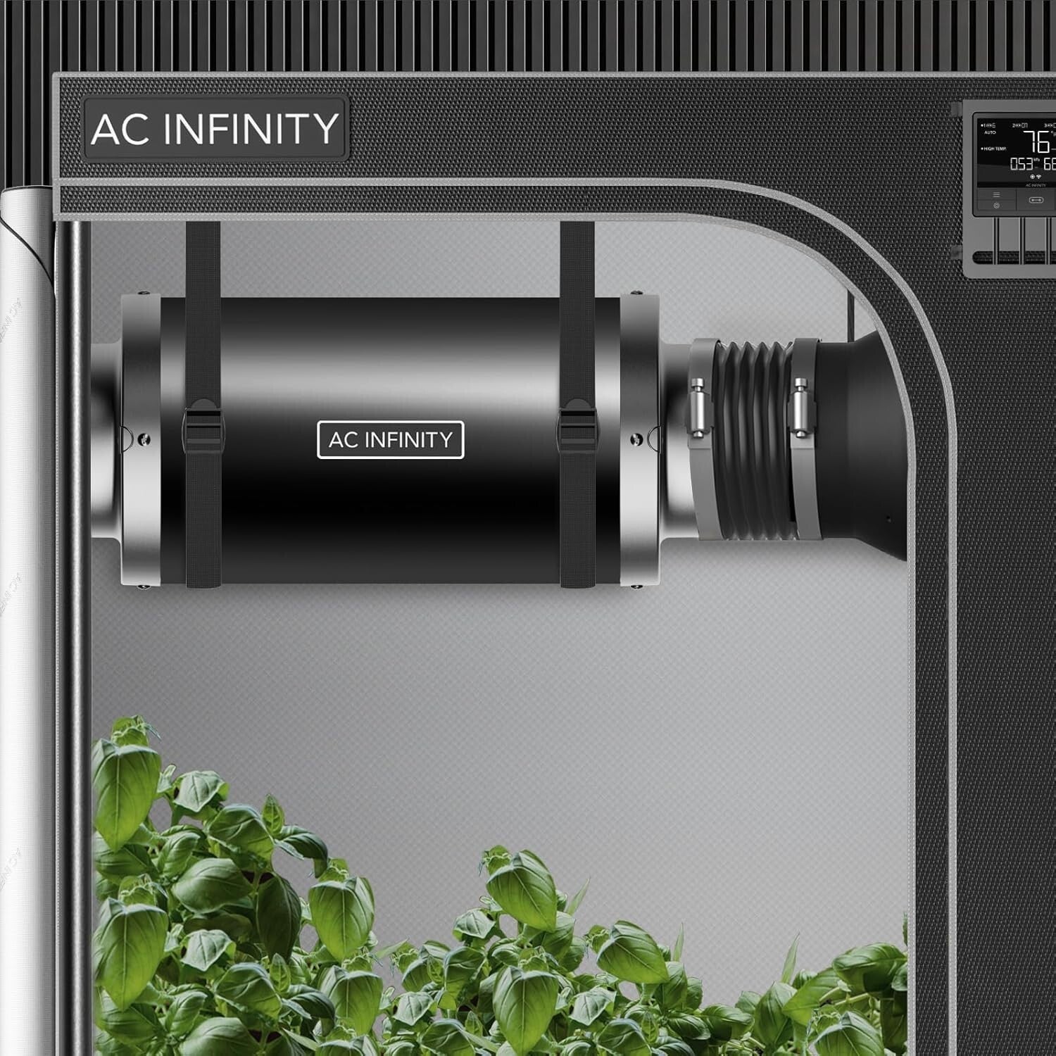 15-Inch High-Quality Duct Muffler – 4" Noise Reduction for Quiet Ventilation