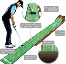 Load image into Gallery viewer, Foldable Indoor Putting Mat with Non-Slip Backing - Ideal for All Skill Levels