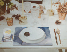 Load image into Gallery viewer, Stylish Heat-Resistant Cork Placemat Set with Round Edges &amp; 4 Matching Coasters