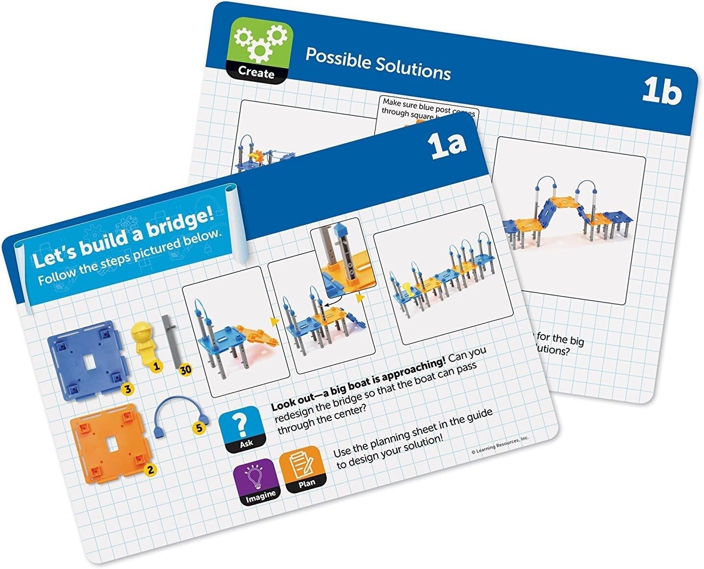 City Engineering and Design Building Set - 100 Pieces for Young Innovators