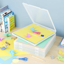 Load image into Gallery viewer, Compact 6 Pack Scrapbook Organizers with Frosted Cover Design - 12 x 12