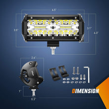Load image into Gallery viewer, Powerful 120W Waterproof LED Light Pods 4PCS - Ideal for SUVs, Trucks, Boats