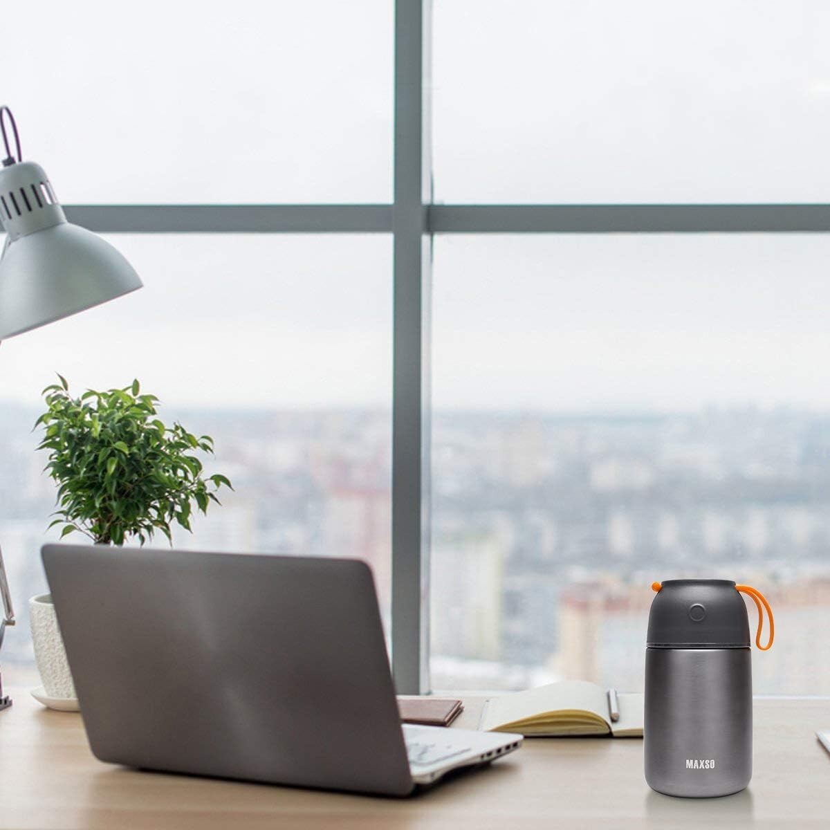 Durable Insulated Soup Jars - Lightweight, Scratch-Resistant Food Storage Duo