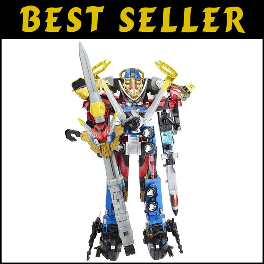 Ultimate Beast-X Ultrazord Collection with 5 Converting Zord Action Figures