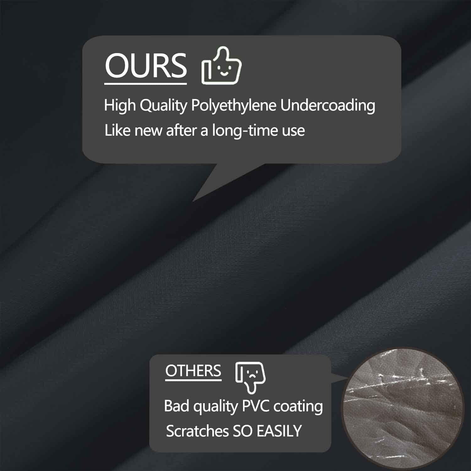 Durable L-Shaped Sofa Cover for 83 x 115 Inch Sectionals - Weatherproof Design