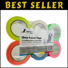 Load image into Gallery viewer, Vibrant Neon Glow Tape - 6-Pack, 66ft Rolls, ideal for DIY Decorations &amp; Parties