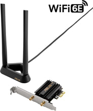 Load image into Gallery viewer, High-Speed WiFi 6E PCI-E Adapter - 5400Mbps Data Tray with Magnetized Antennas