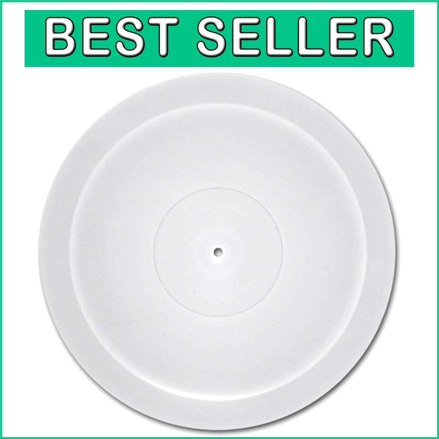 12.1" Acrylic Platter for Enhanced Audio Performance in Vinyl Record Players