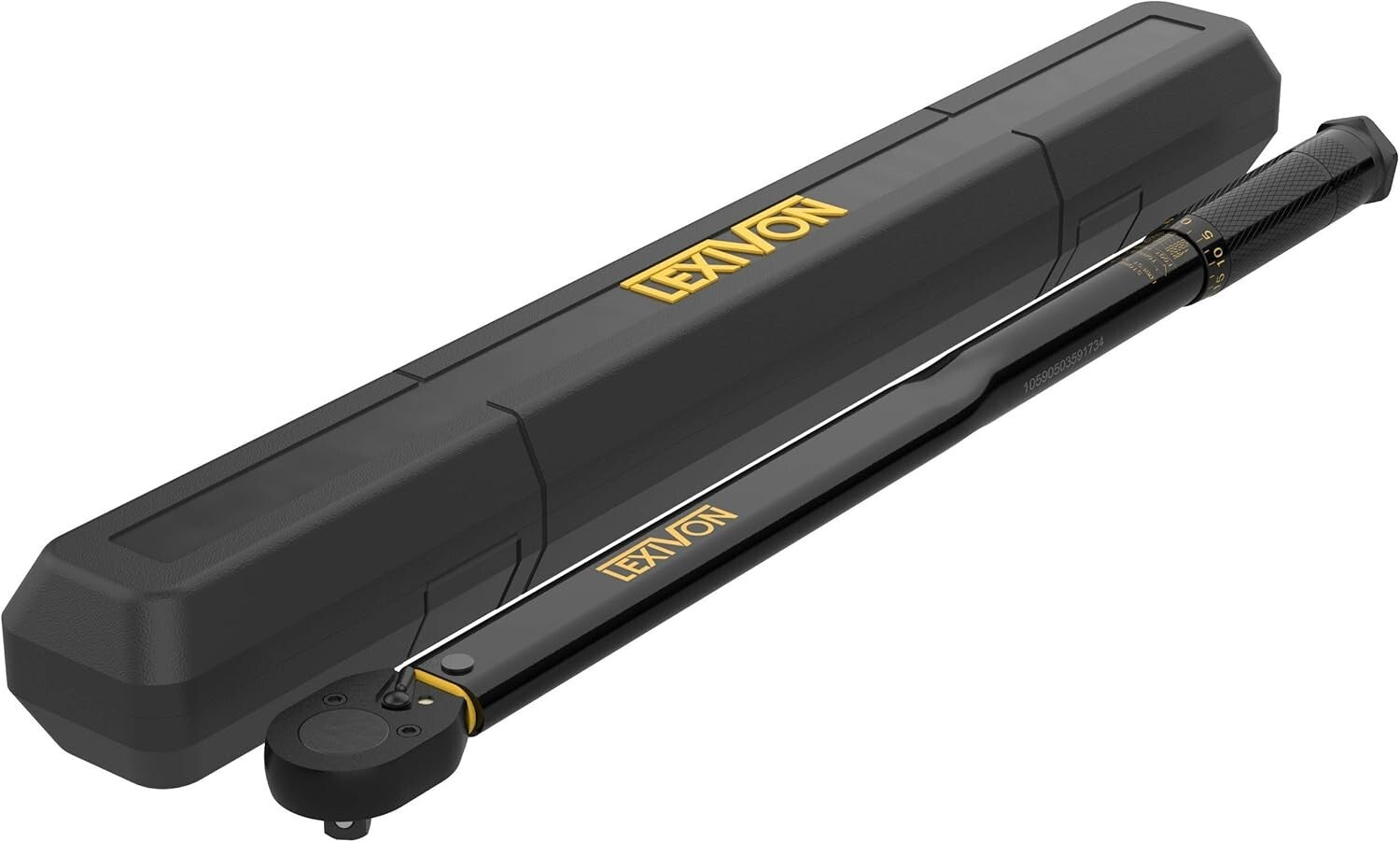 Electro-Black Finished 1/2-Inch Drive Torque Wrench - 338.9 Nm Performance Tool