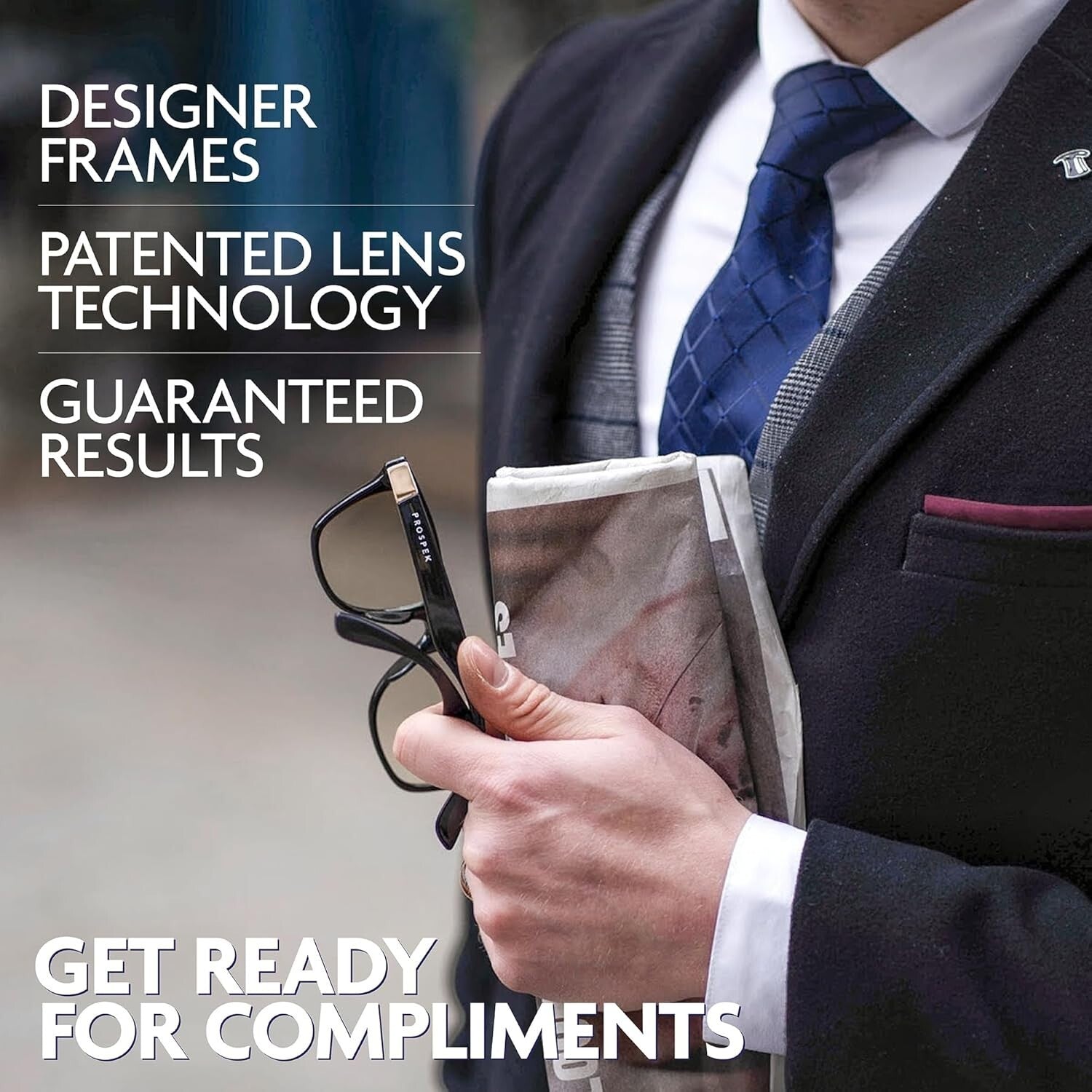 Clear Lens Wayfarer Blue Light Blocking Glasses - Unisex Anti-Glare Protection