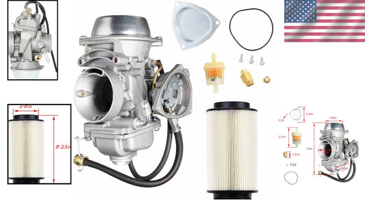 Polaris Sportsman 500 Carburetor w/Air Filter - 2001-2005 Compatible Replacement