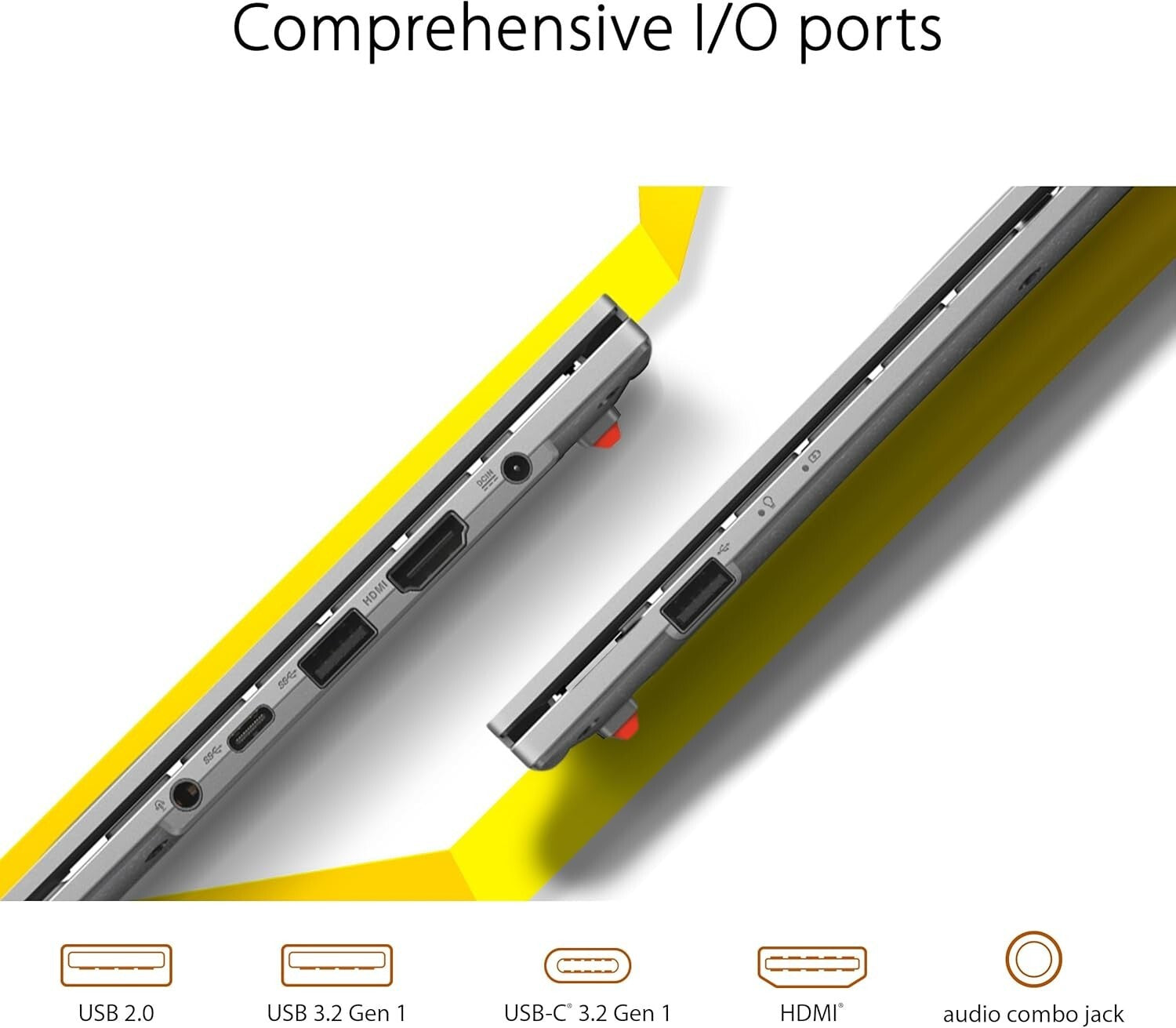 Slim & Durable 15.6” Vivobook Go Laptop with Ryzen 5, Webcam Shield, Fast Charge